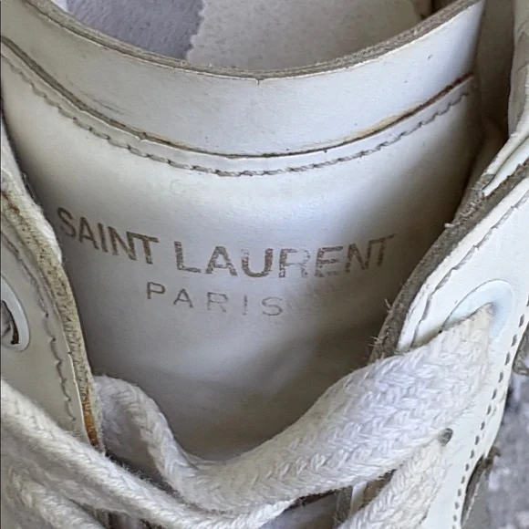 Saint Laurent Court classic sneakers - Picture 9 of 14